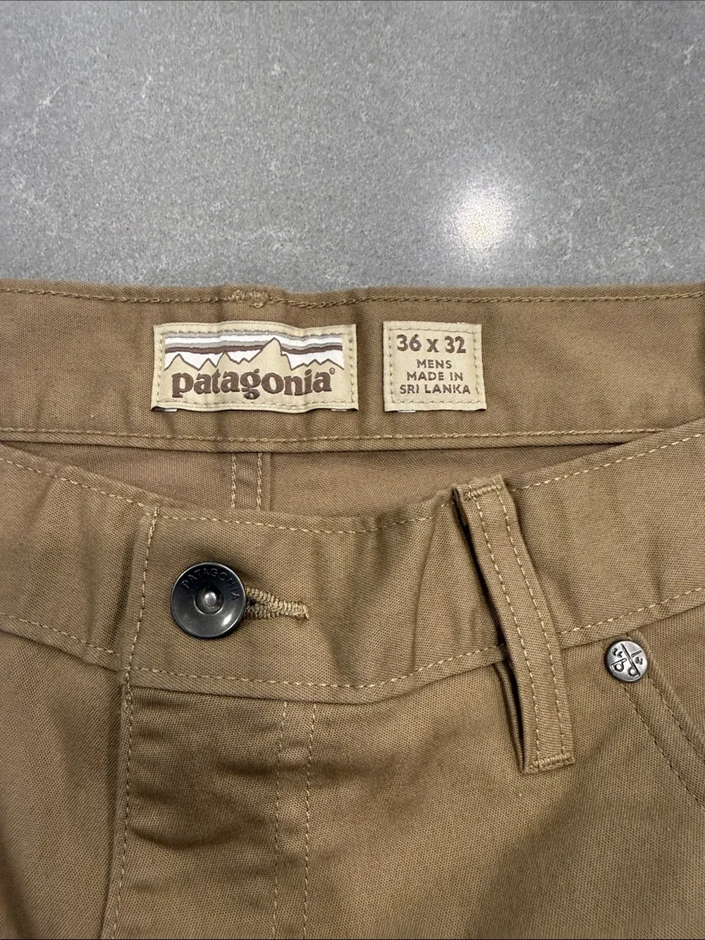 Patagonia Men's Tan Chinos - Straight Leg